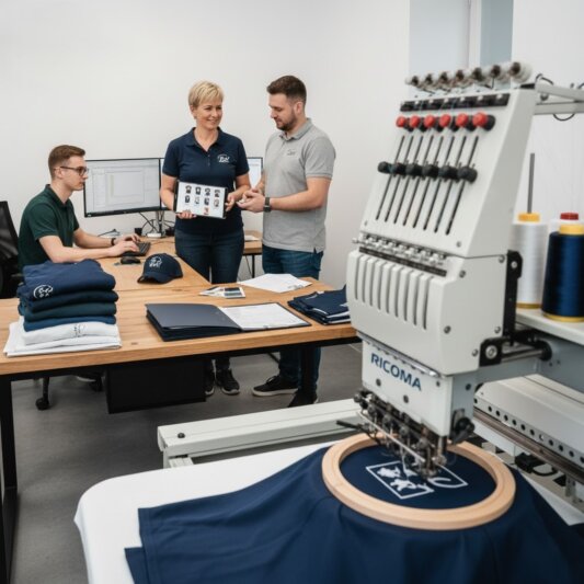 Zespół Baja Sport przy pracy nad zamówieniem B2B