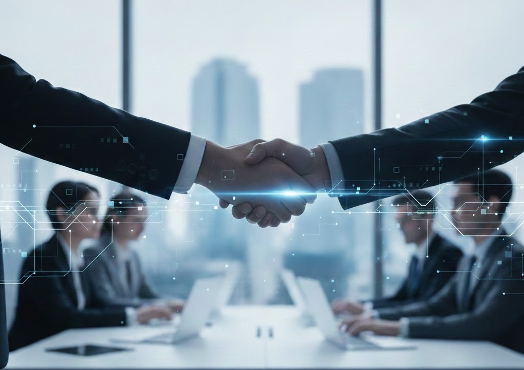 Symbol partnerstwa B2B